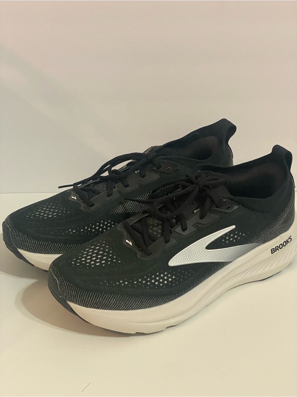 Brooks Glycerin 23 Shoes Men's Running Sneakers 1104761D090 Size 14 D Black,gray